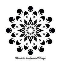 lusso ornamentale mandala sfondo design.round mandala isolato sfondi. arabesco modello Arabo islamico est stile sfondo. vettore design.