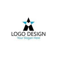 unico lusso minimo alfabeto lettera un' logo. minimalista inglese lettera un' logo elementi. professionale azienda logo. semplice un' logotipo. tipografia un' logo design elemento. vettore