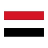 semplice yemen bandiera icona. vettore. vettore