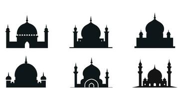 vettore illustrazione di tradizionale moschea