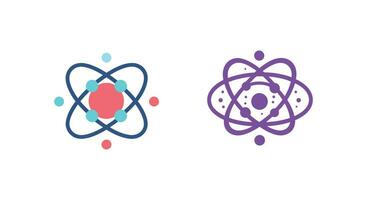 atomo vettore impostato per pensato provocante e istruttivo disegni.