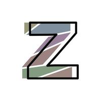 lettera z moderno logo disegno, astratto lettere z logo monogramma vettore logo design modello elemento utilizzabile per il tuo attività commerciale, disegno, e eccetera