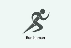 in esecuzione uomo silhouette logo disegni, maratona logo modello vettore