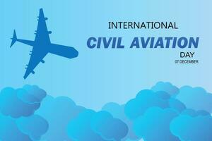 giornata internazionale dell'aviazione civile vettore