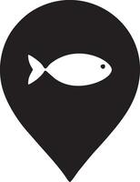 pesce logo design moderno vettore. design simpel logo moderno vettore