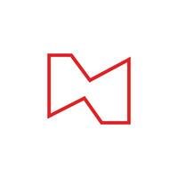 creativo lettera m logo disegno, m moderno lettera logo design concetto, m logo marchio vettore
