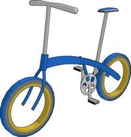 ecofriendly moderno costo efficace bicicletta vettore o colore illustrazione