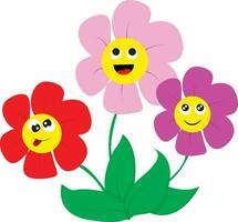 fiori vettore colore illustrazione.