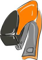 arancia cucitrice illustrazione vettore su bianca sfondo