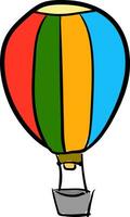 multicolore paracadute vettore o colore illustrazione