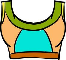 multicolore reggiseni vettore o colore illustrazione