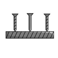 chiodo costruzione illustrazione vettore