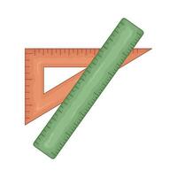 righello matematica illustrazione vettore