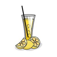 Limone bevanda illustrazione vettore