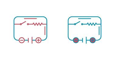 elettrico circuito vettore icona