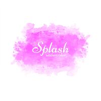 Vettore di sfondo colorato moderno splash dell&#39;acquerello