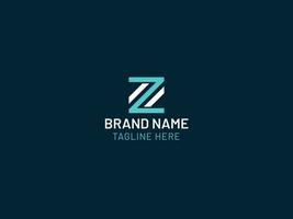 z lettera logo design vettore