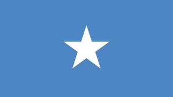 nazionale bandiera di Somalia. ufficiale colori e proporzioni - eps10 vettore illustrazione