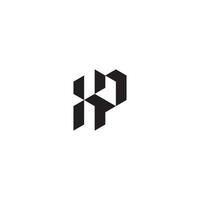 xp geometrico e futuristico concetto alto qualità logo design vettore