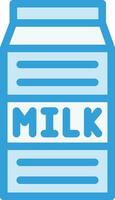 illustrazione del design dell'icona del vettore del latte