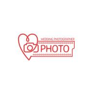 Fotografia badge ed etichette in stile vintage vettore