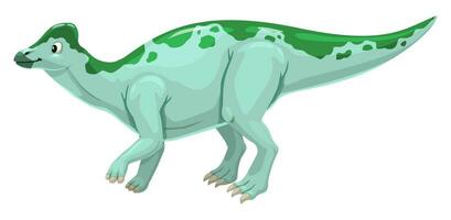 jaxartosaurus dinosauro cartone animato carattere, bambini giocattolo vettore