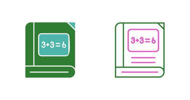 matematica vettore icona