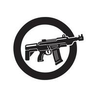 ak 47 vettore logo, Immagine e design