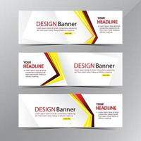 modello di banner web bianco pulito moderno, vendita promozionale vettore