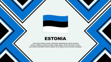 Estonia bandiera astratto sfondo design modello. Estonia indipendenza giorno bandiera sfondo vettore illustrazione. Estonia vettore