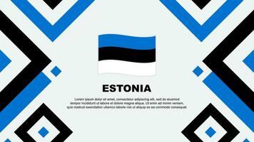 Estonia bandiera astratto sfondo design modello. Estonia indipendenza giorno bandiera sfondo vettore illustrazione. Estonia modello