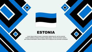 Estonia bandiera astratto sfondo design modello. Estonia indipendenza giorno bandiera sfondo vettore illustrazione. Estonia cartone animato