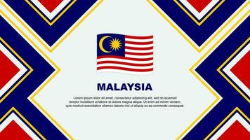 Malaysia bandiera astratto sfondo design modello. Malaysia indipendenza giorno bandiera sfondo vettore illustrazione. Malaysia vettore