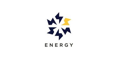 energia logo con concetto creativo moderno elemento vettore