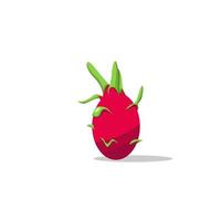 cartone animato pitaya frutta vettore