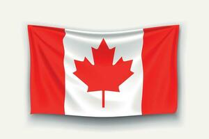 bandiera del Canada vettore
