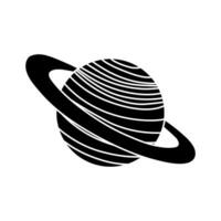 pianeta icona vettore. astronomia illustrazione cartello. spazio simbolo. scienza logo. vettore