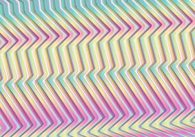 olografico lucido curvo strisce geometrico astratto Tech sfondo vettore