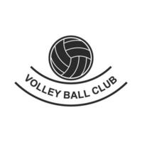 volley palla logo vettore