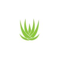 logo aloe vera vettore