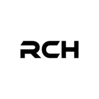 rch lettera logo disegno, ispirazione per un' unico identità. moderno eleganza e creativo design. filigrana il tuo successo con il Impressionante Questo logo. vettore