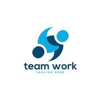 squadra opera logo design creativo moderno concetto per attività commerciale e aziendale azienda vettore