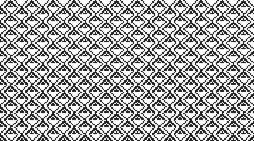 monocromatico geometrico griglia pixel arte sfondo moderno nero e bianca astratto mosaico struttura vettore