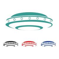ufo vettore logo modello illustrazione design