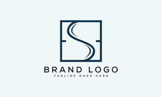 lettera ss logo design vettore modello design per marca