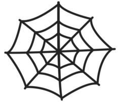 vettore schema illustrazione di un' fantasia Halloween ragno ragnatela.