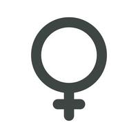 femmina cartello icona vettore Immagine. adatto per mobile app, ragnatela applicazioni e Stampa media.
