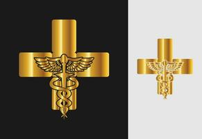 Salute, medico linea icona design assistenza sanitaria icone - inteligente medico logo concetto design vettore