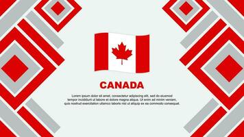 Canada bandiera astratto sfondo design modello. Canada indipendenza giorno bandiera sfondo vettore illustrazione. Canada