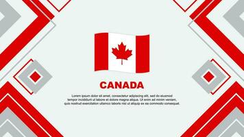 Canada bandiera astratto sfondo design modello. Canada indipendenza giorno bandiera sfondo vettore illustrazione. Canada sfondo